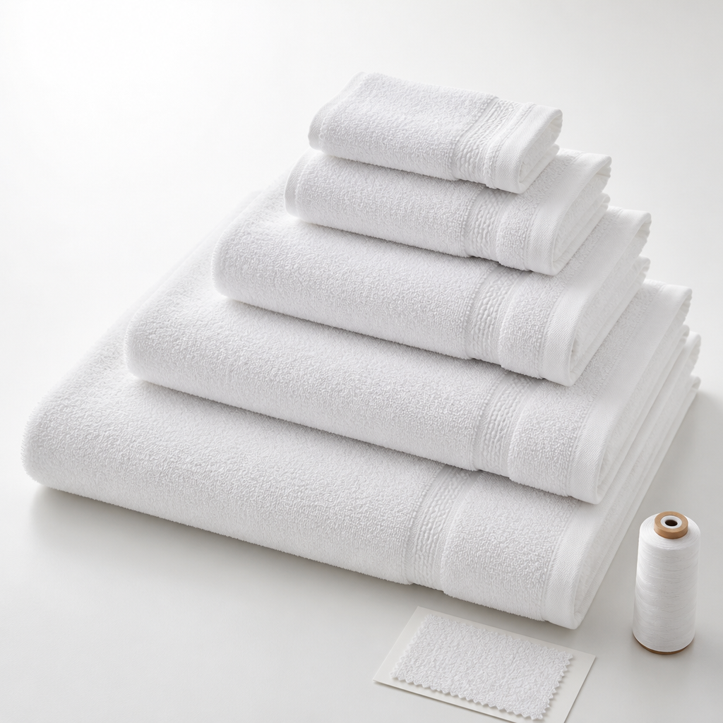 86/14 Blended White Salon Towels