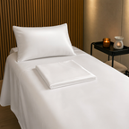 Microfiber Commercial Flat Sheet 54x90