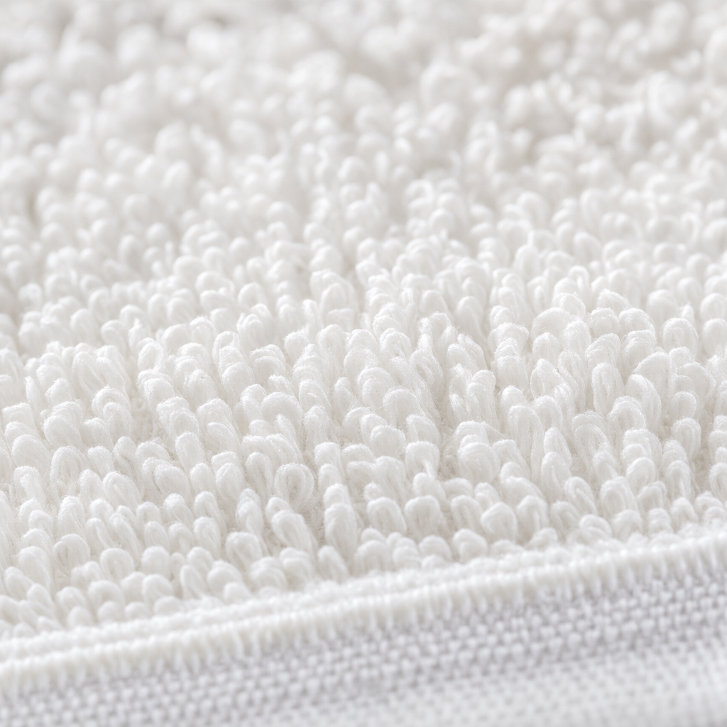 16x30 White Dobby Towels