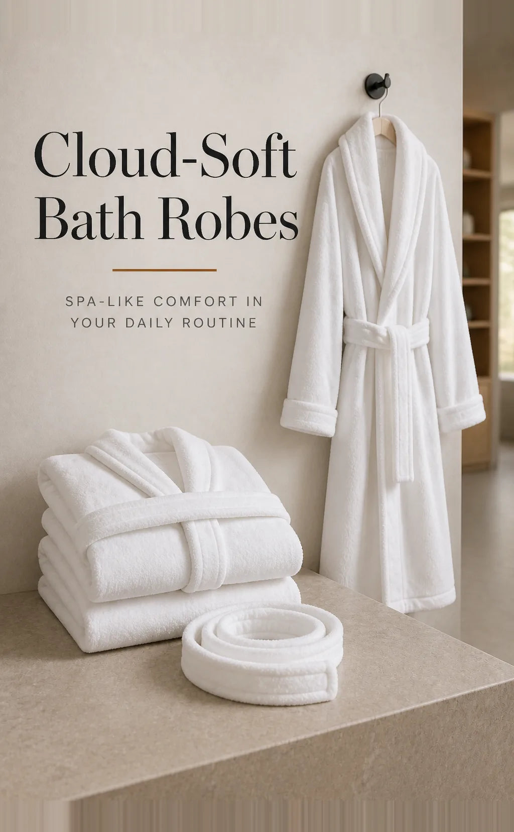Cloud-Soft Bath Robes