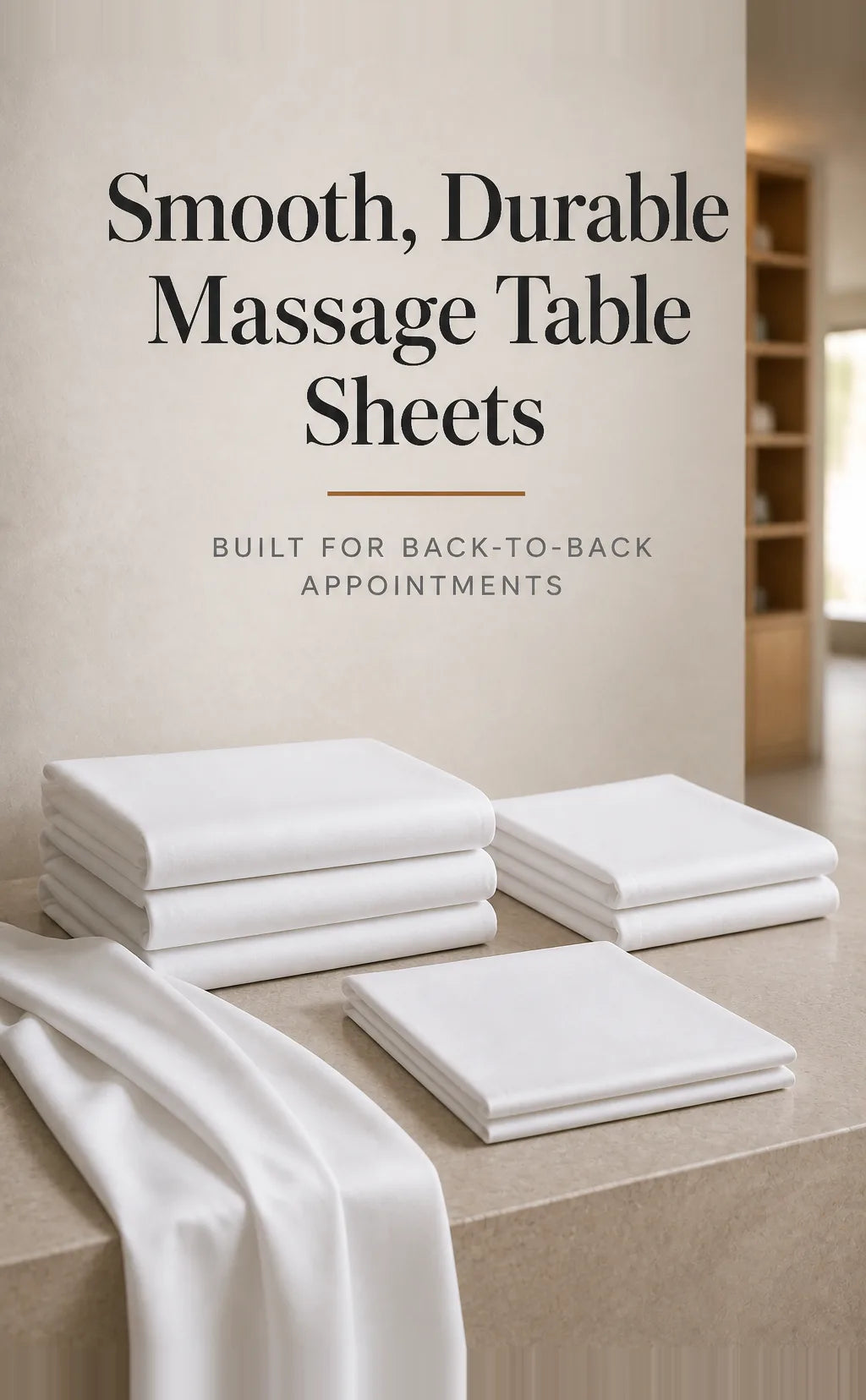 Smooth, Durable Massage Table Sheets
